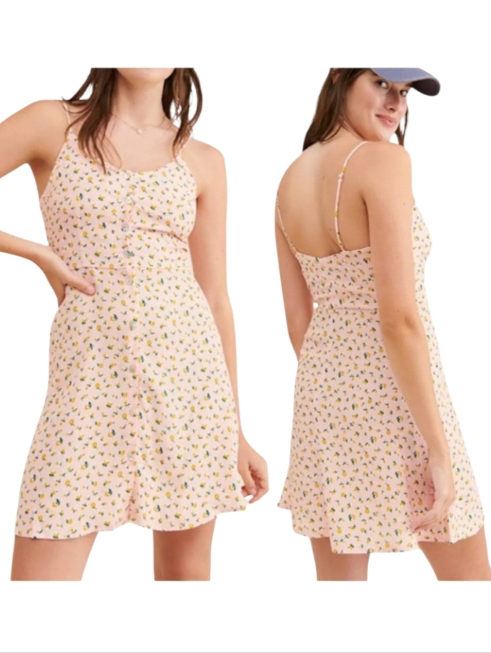 Rolla's x Free People Alpine MidSummer Mini Dress Ditzy Floral